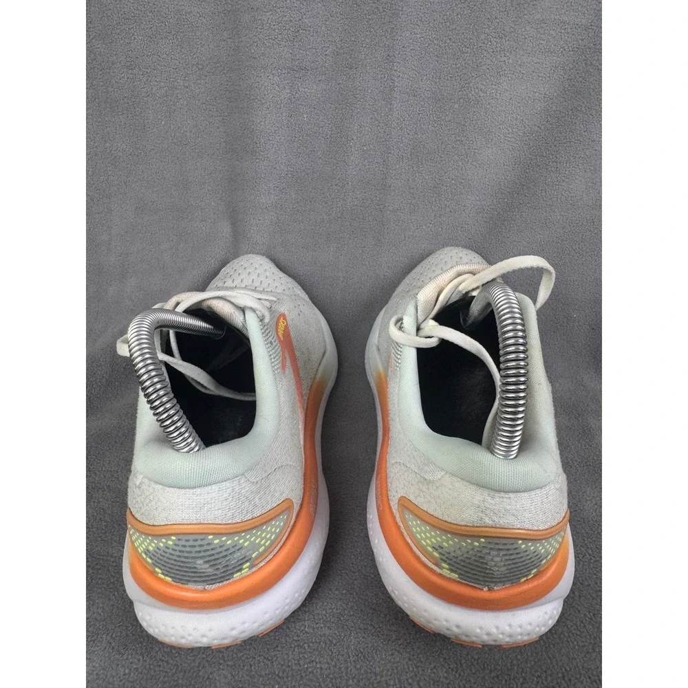 Brooks Ghost 16 Mens Running Shoes Grey Orange DNA LOFT 1204071B411 Size 10‎